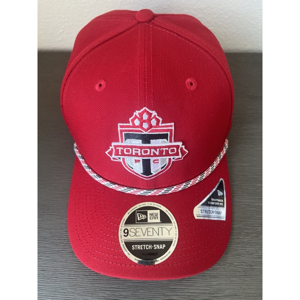 Toronto FTC MLS Soccer‎ New Era 9Seventy Rope Adjustable Hat Cap Men's RED NWT